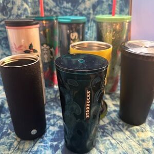 Starbucks Tumbler Set of 8